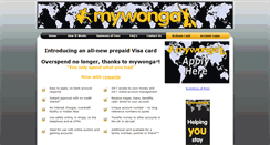 Desktop Screenshot of mywongaplc.com